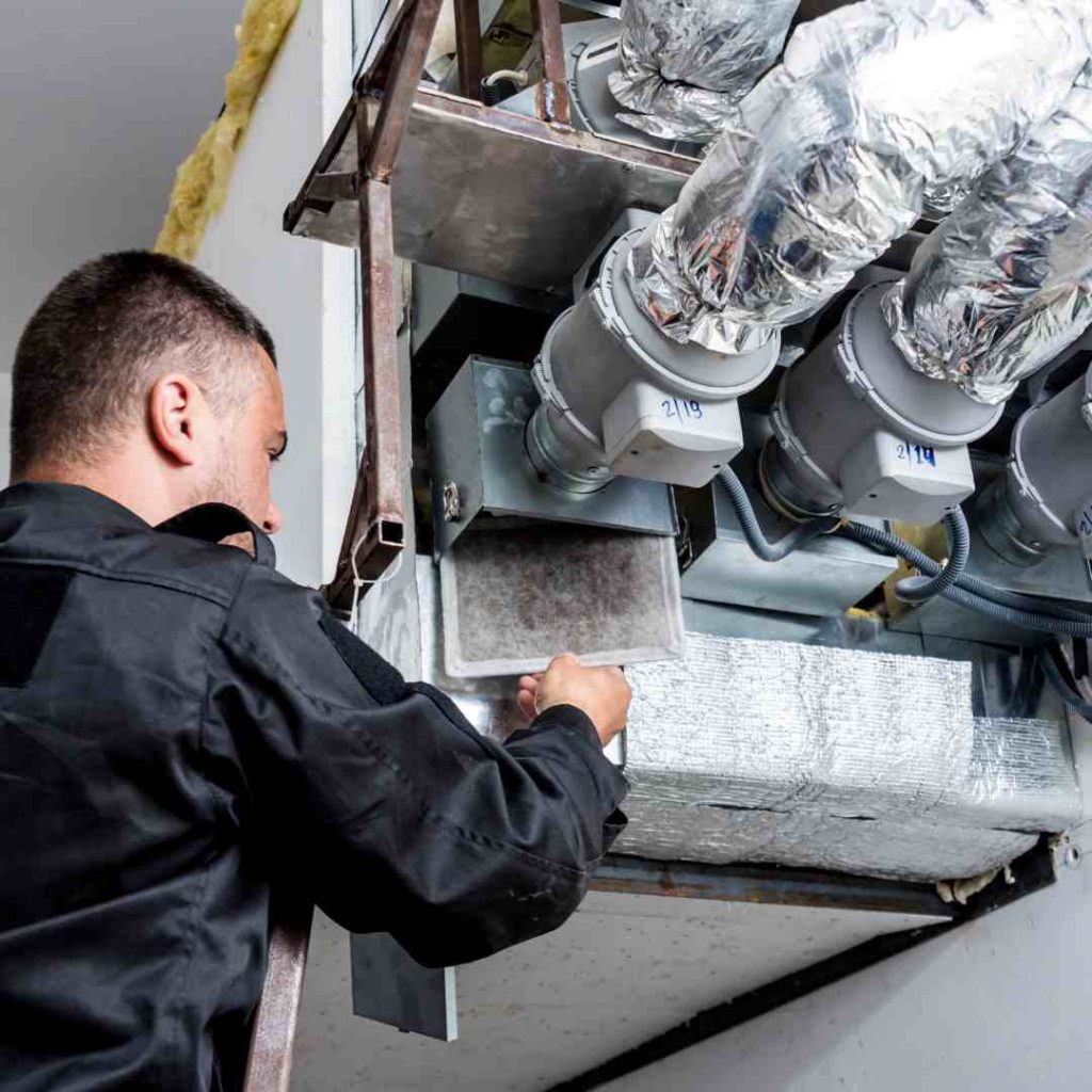 commercial air duct sealing services