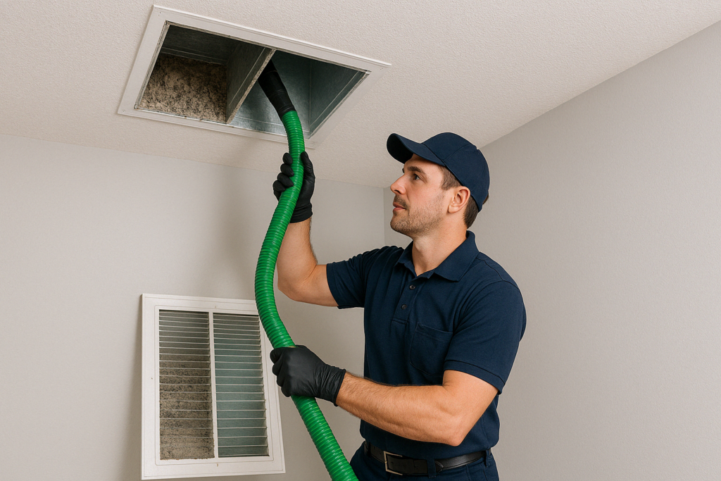 Air duct cleaning services by Bright AIr Duct Cleaning