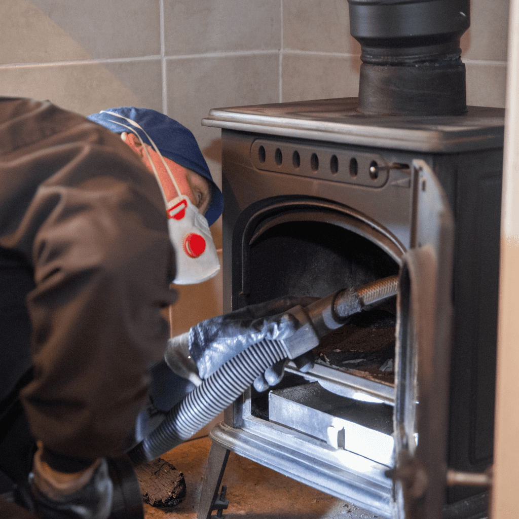 Chimney cleaning service