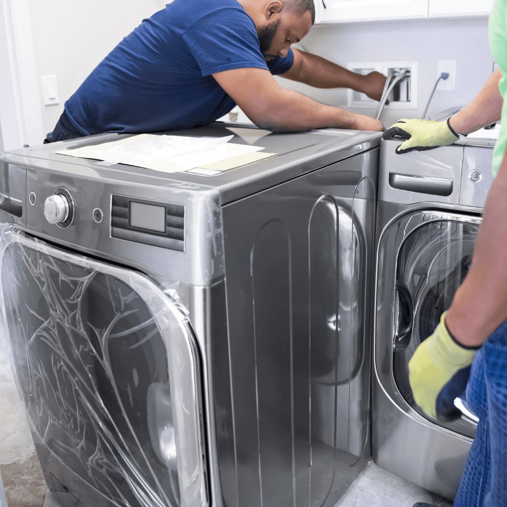 Upgraded dryer vent installation for residential property