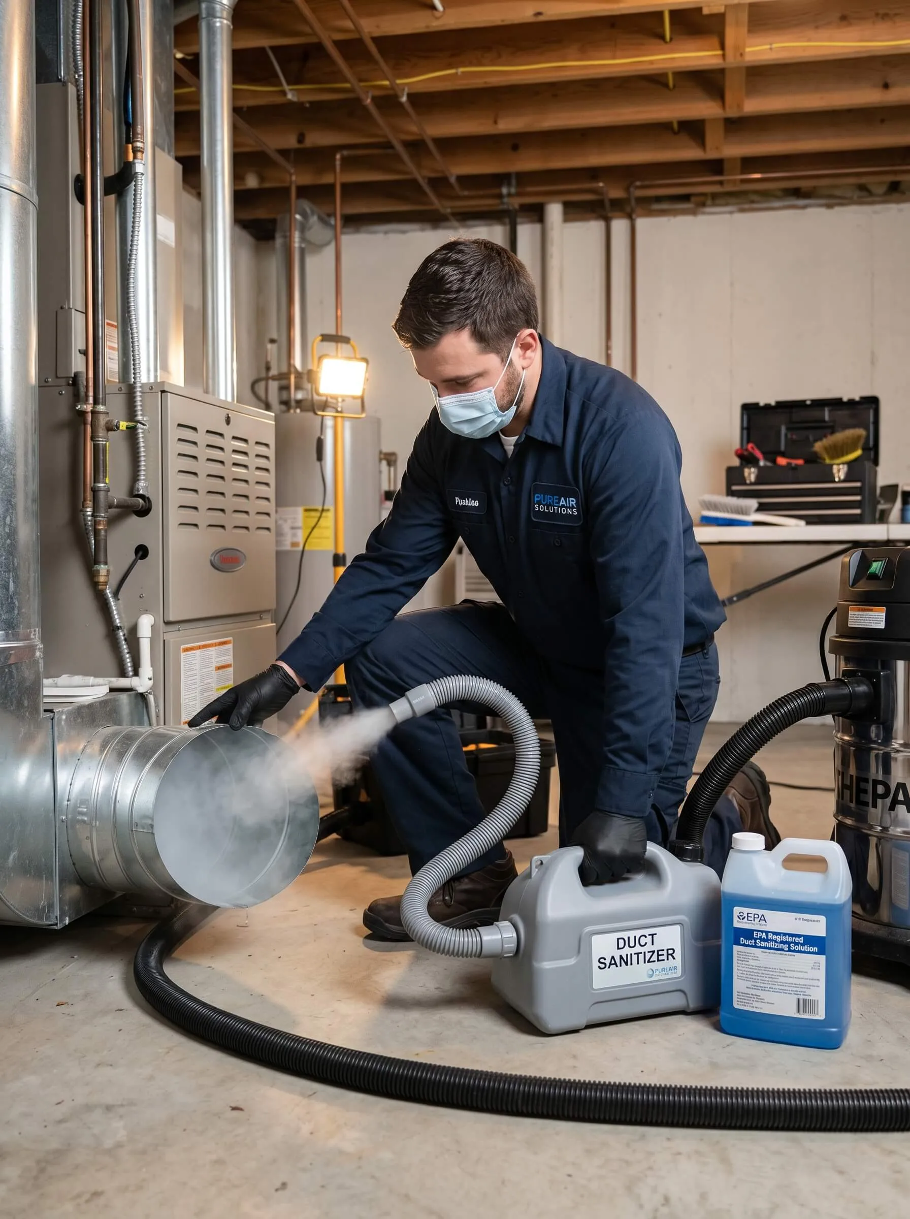 Air Duct Sanitizing