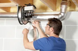 Booster fan cleaning